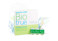 Однодневные контактные линзы Biotrue 1-day (90 линз)