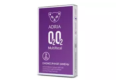 Контактные линзы ADRIA O2O2 MULTIFOCAL (2 линзы) правый угол