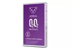 Контактные линзы ADRIA O2O2 MULTIFOCAL (6 линз) правый угол