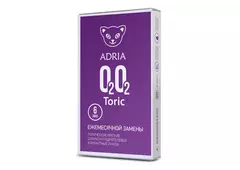 ADRIA O2O2 for ASTIGMATISM 6 pk правый уголADRIA O2O2 for ASTIGMATISM 6 pk