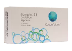 Контактные линзы Biomedics 55 Evolution (6 линз)