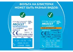 Acuvue 1-Day Moist for Astigmatism (90 линз)