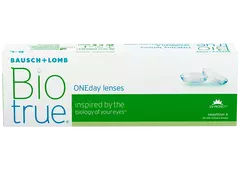 Однодневные контактные линзы Biotrue 1-day (30 линз)