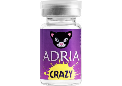 Карнавальные контактные линзы ADRIA Crazy (1 линза)