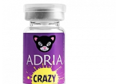 Карнавальные контактные линзы ADRIA Crazy (1 линза)