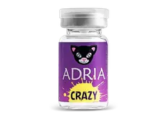 Карнавальные контактные линзы ADRIA Crazy (1 линза)