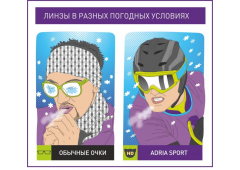 Контактные линзы ADRIA Sport (6 линз)