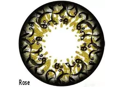 Цветные контактные линзы Ophthalmix Butterfly Gold (2 линзы)