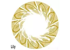 Цветные контактные линзы Ophthalmix Butterfly Gold (2 линзы)