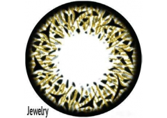 Цветные контактные линзы Ophthalmix Butterfly Gold (2 линзы)